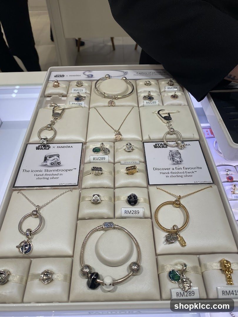 Pandora x Star Wars Jewelry Display