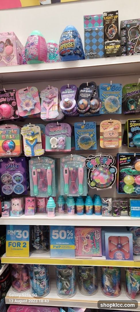 Toy Store Shelf Display