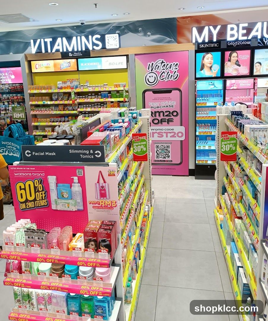 Watsons Store Interior