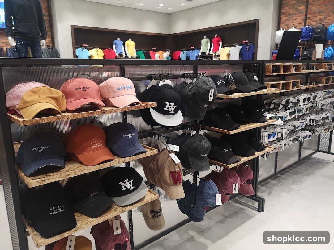 Hat Store Interior Display