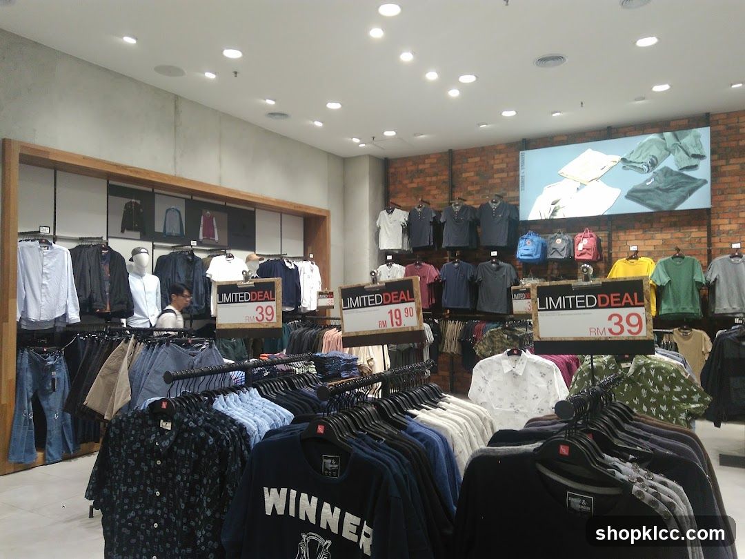 Men's Clothing Store Interior