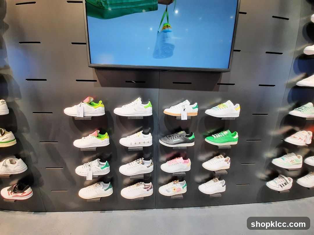 Shoe Display Wall