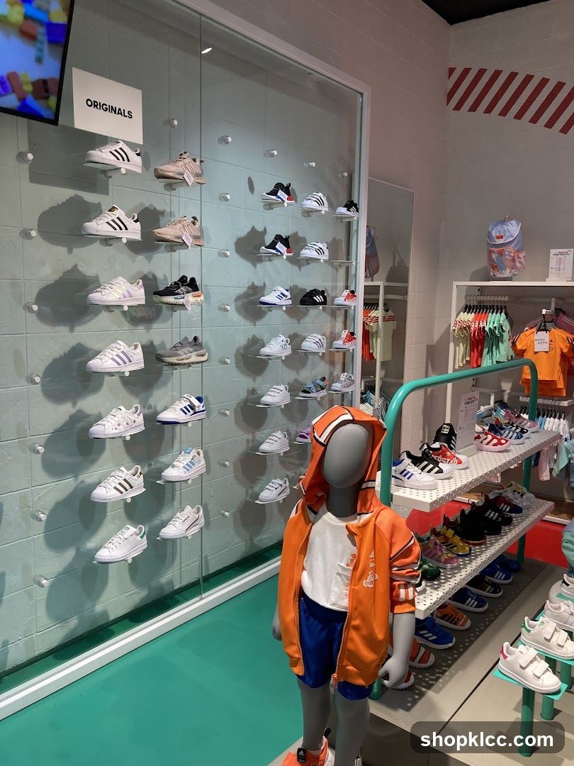 Adidas Store Interior Display