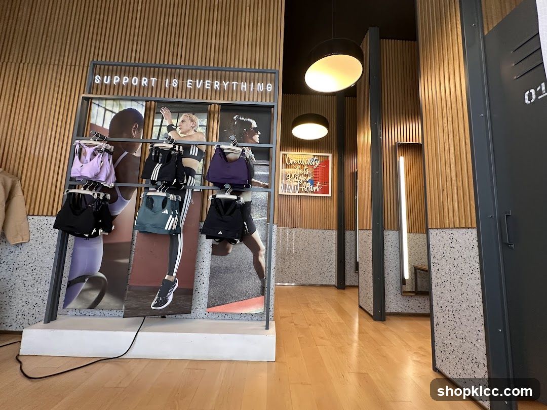 Adidas Store Interior Display