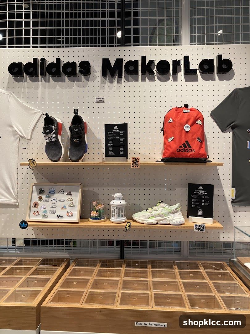 Adidas MakerLab Display