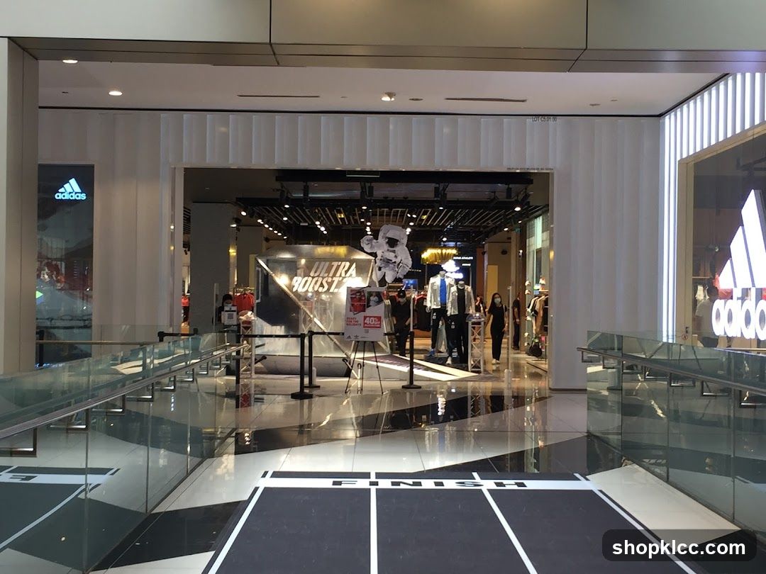 Adidas Store Interior Display