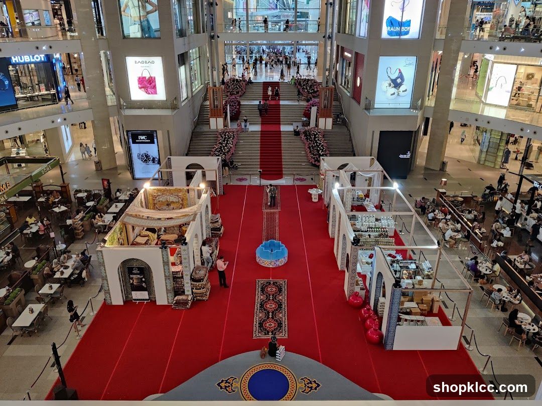 Mall Interior Event Setup