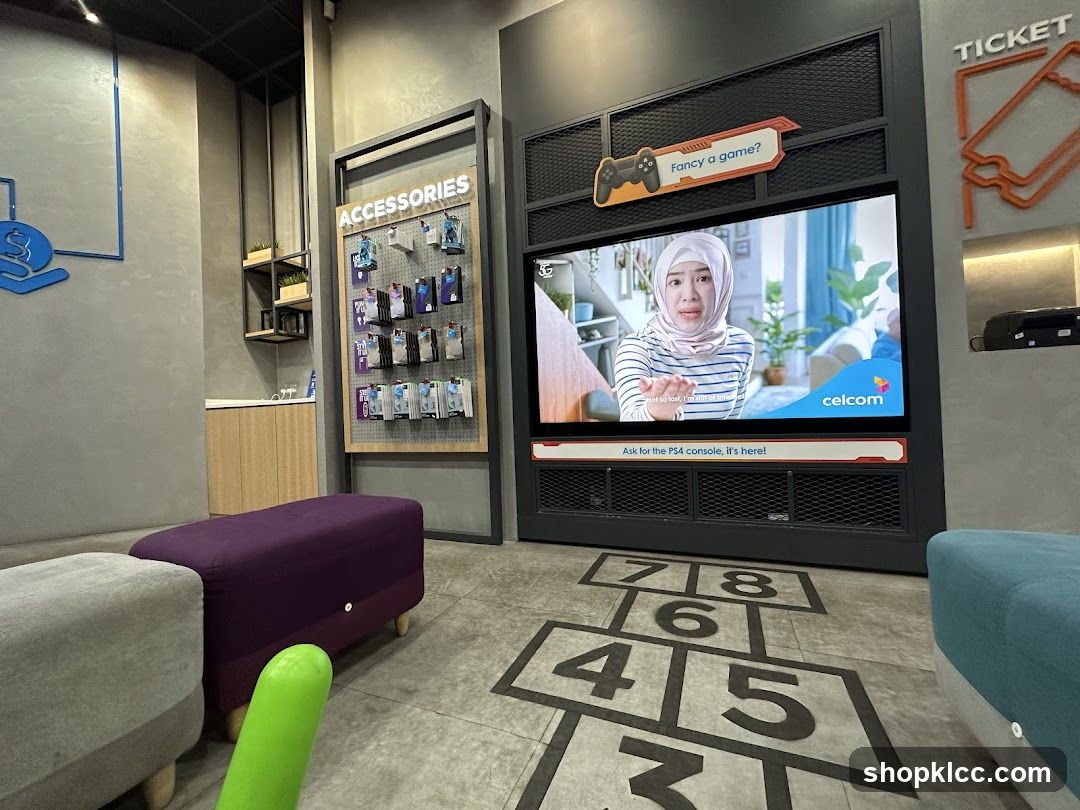 Celcom Digital Experience Center Interior