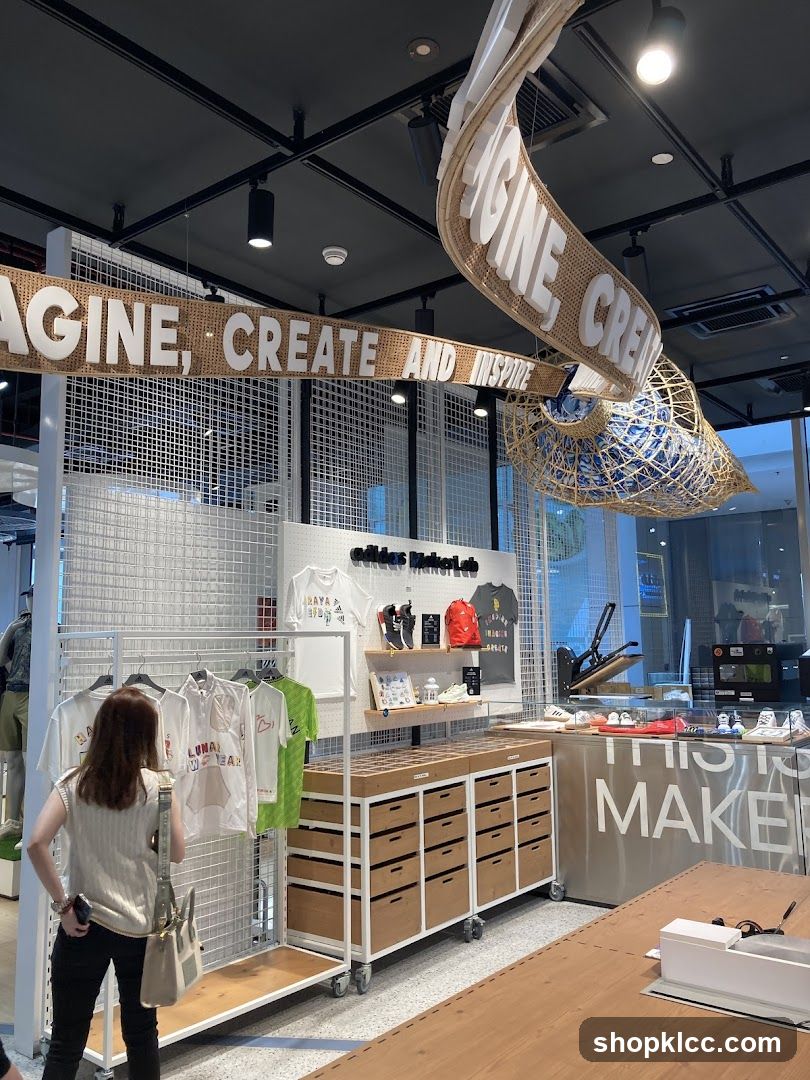 Adidas Store Interior