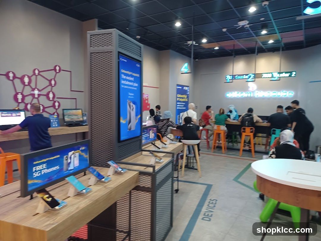 Telecom Store Interior