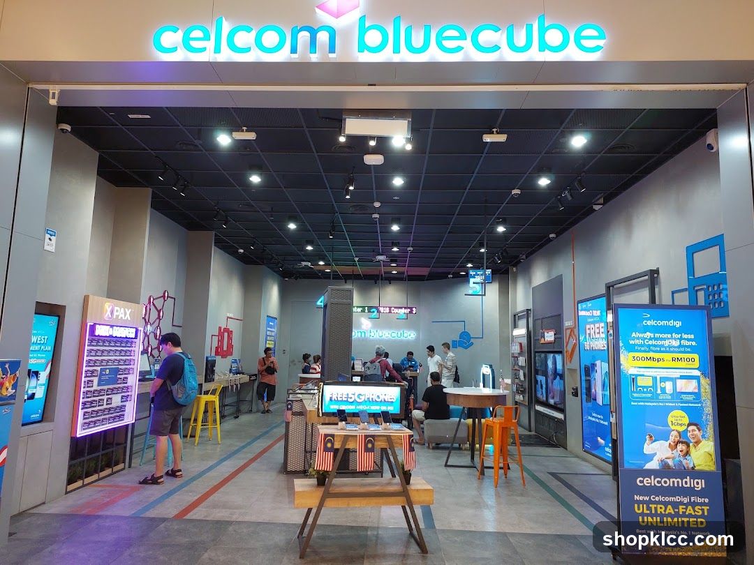Celcom Bluecube Storefront