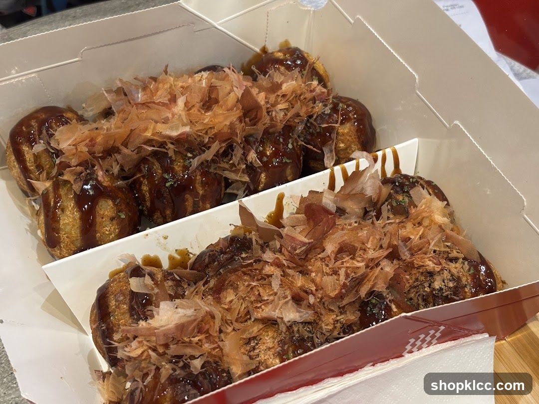 Okonomiyaki in boxes
