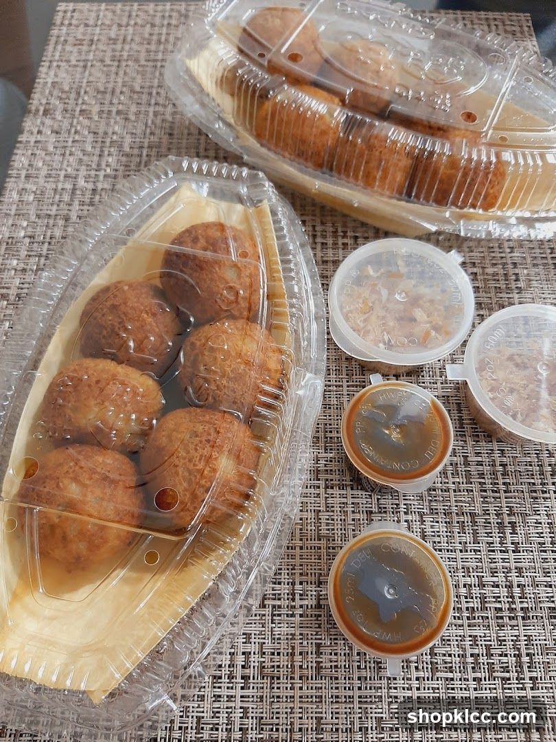 Packaged Fried Snacks with Sauces