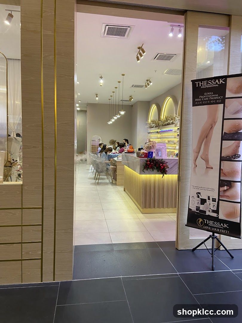 Beauty Salon Interior View