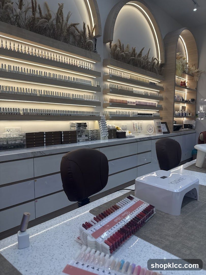 Nail Salon Interior
