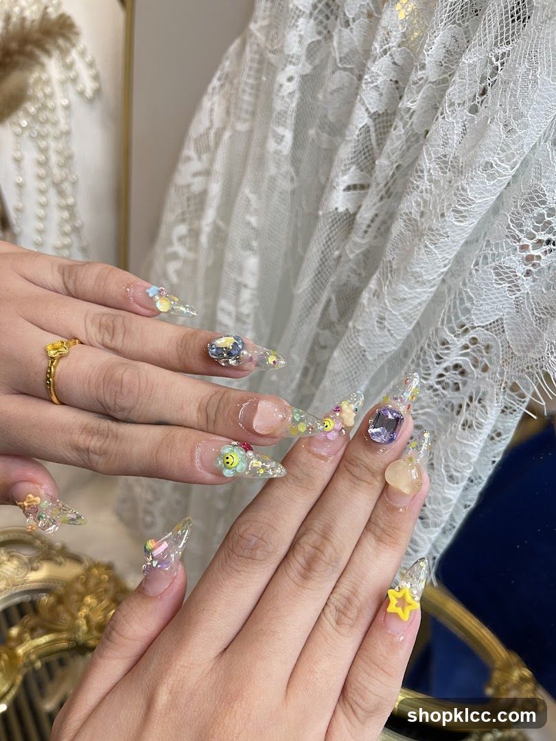 Decorative Nail Art Display