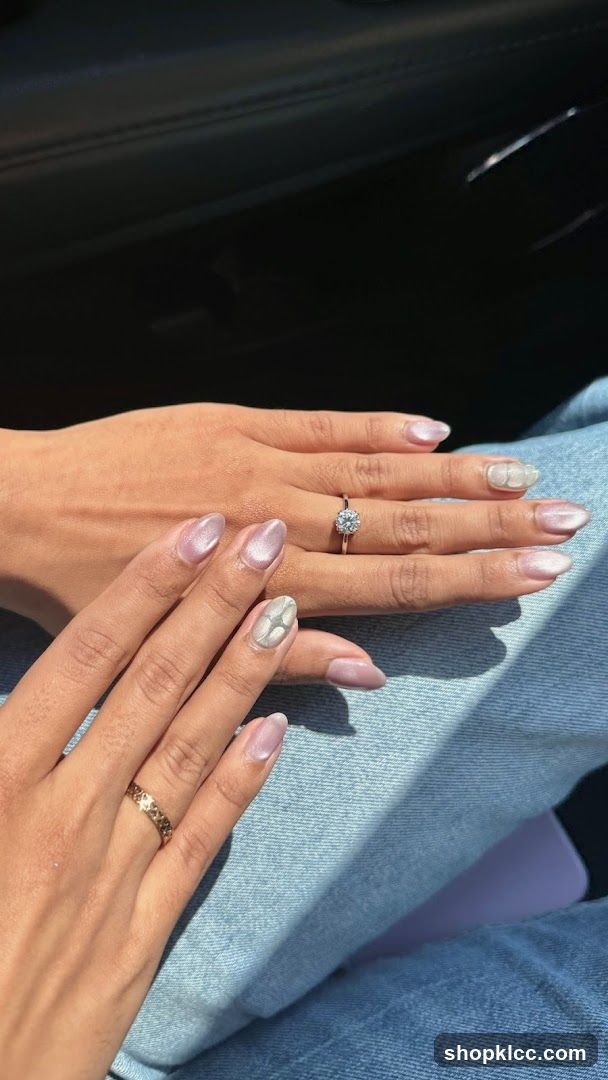 Hands with Rings and Manicure