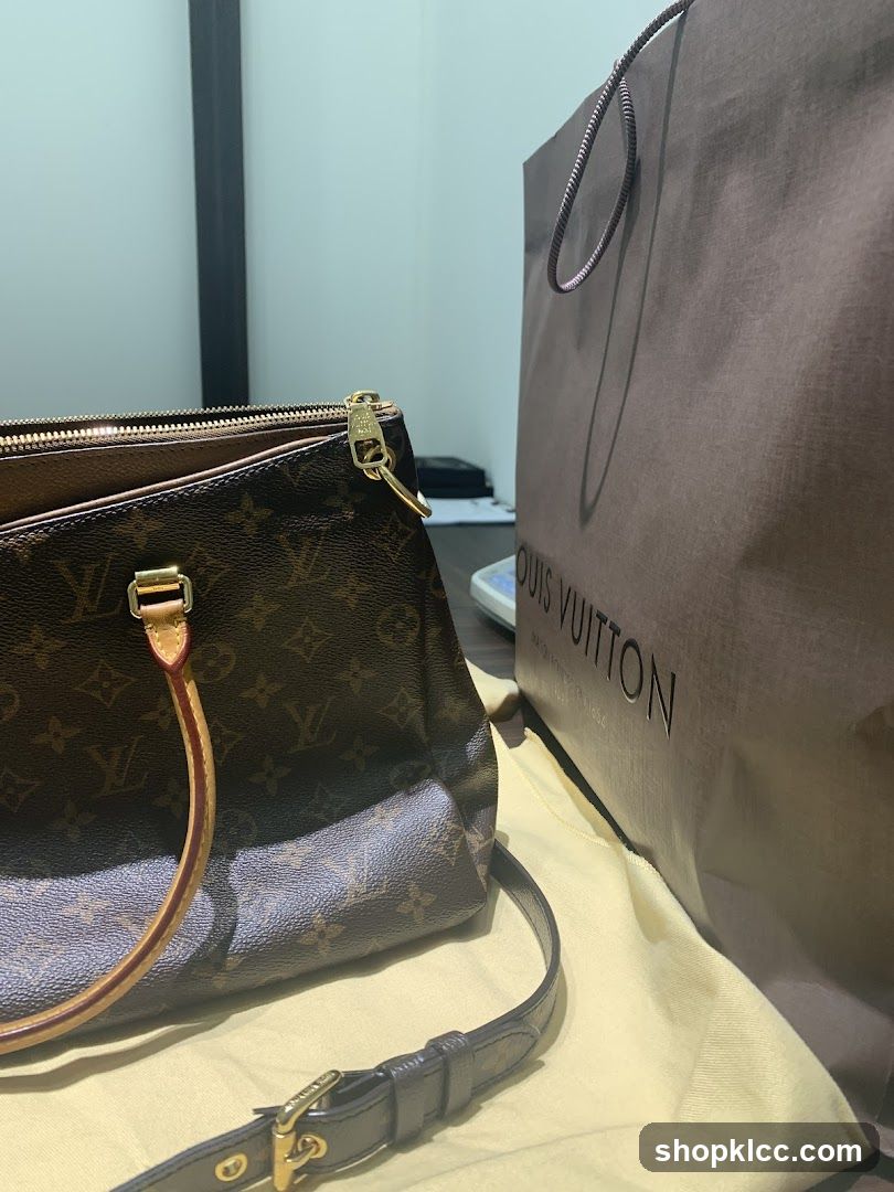 Louis Vuitton Bag and Shopping Bag