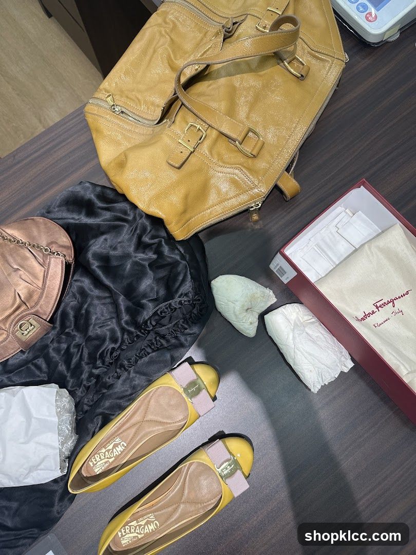 Luxury Footwear and Accessories Display