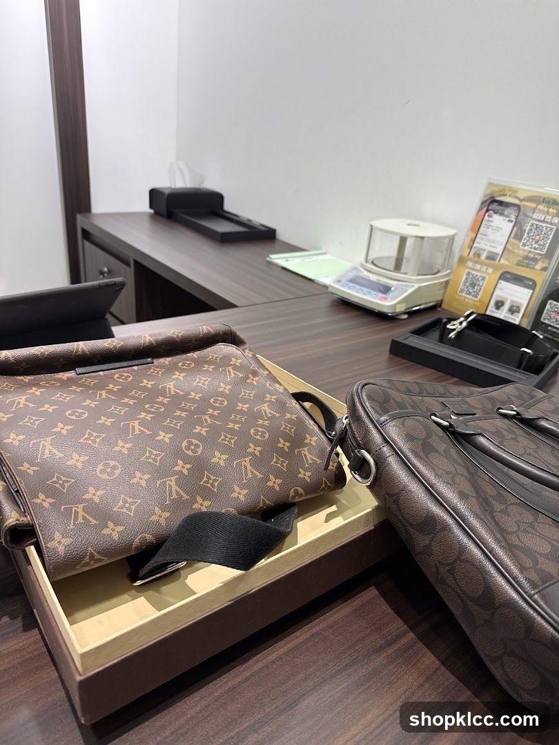 Luxury Handbags Display
