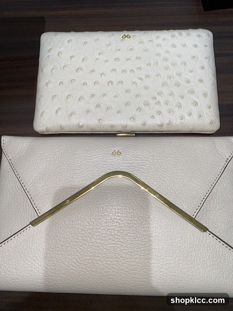 White Clutches on Dark Surface