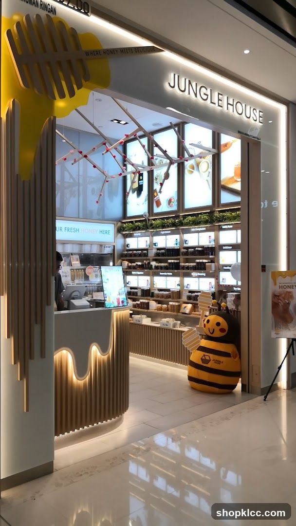 Jungle House Store Interior