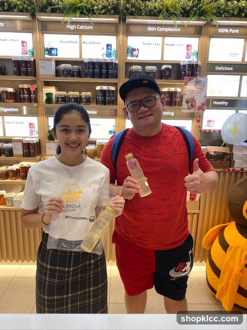 Bee House Store Interior with Products and Staff