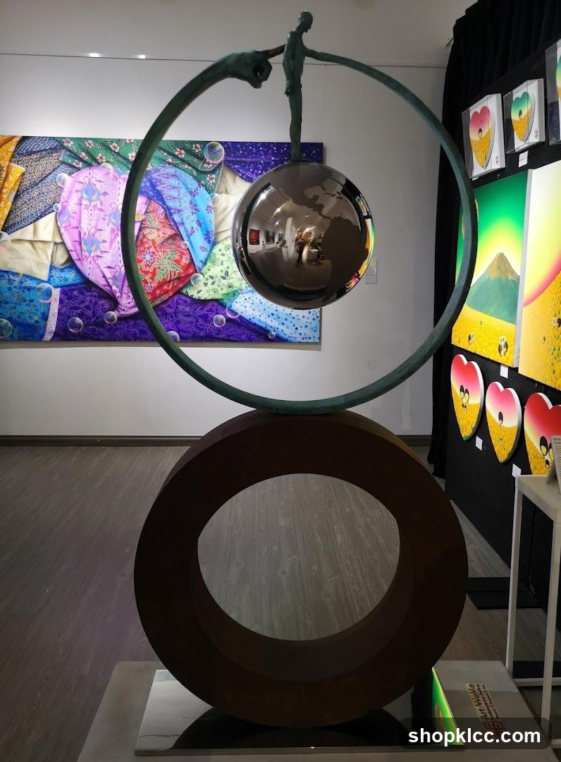 Sculpture in an Art Gallery