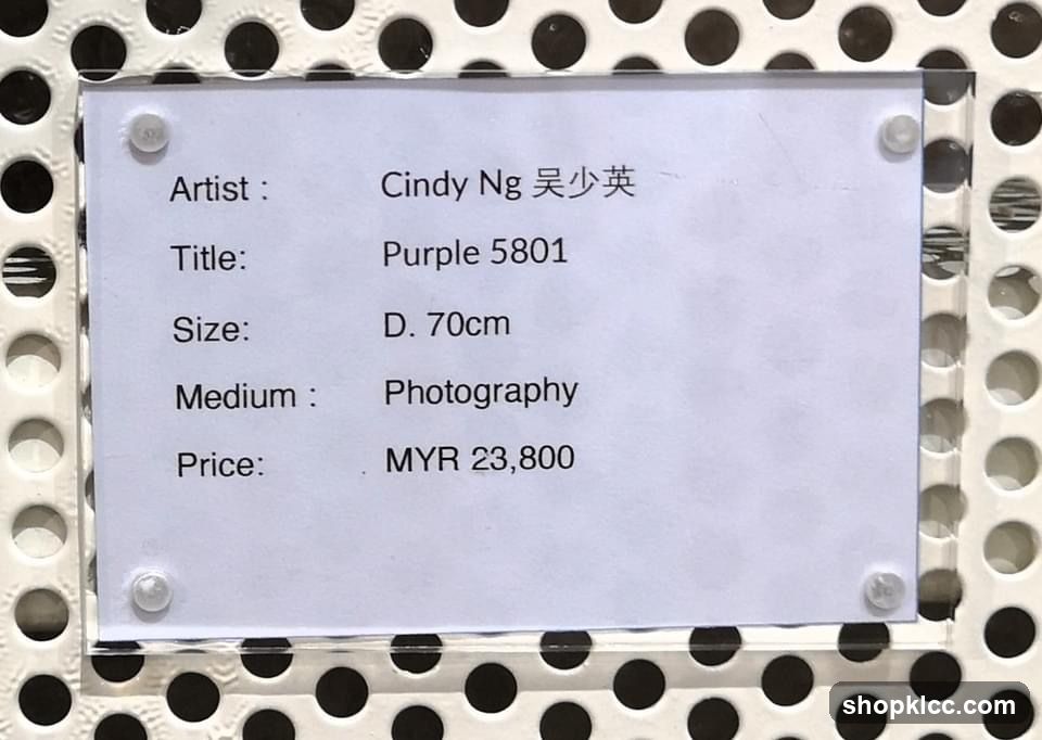 Artwork Information Card