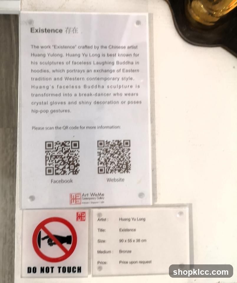 Artwork Information Plaque