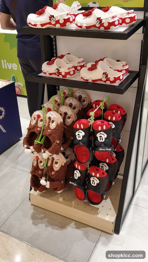 Disney Themed Footwear Display