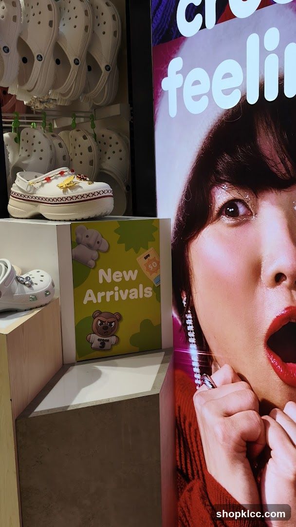 Crocs New Arrivals Display