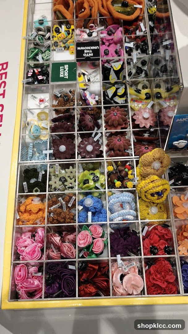 Display of Accessories