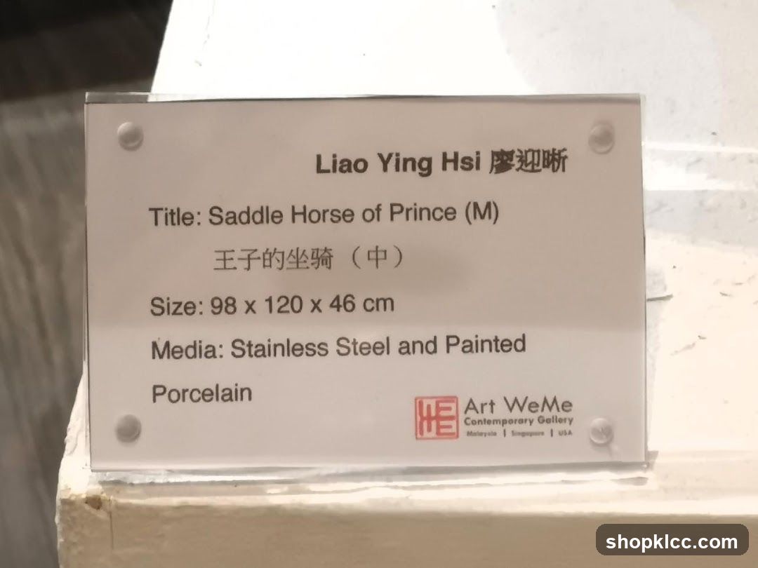 Artwork Information Plaque