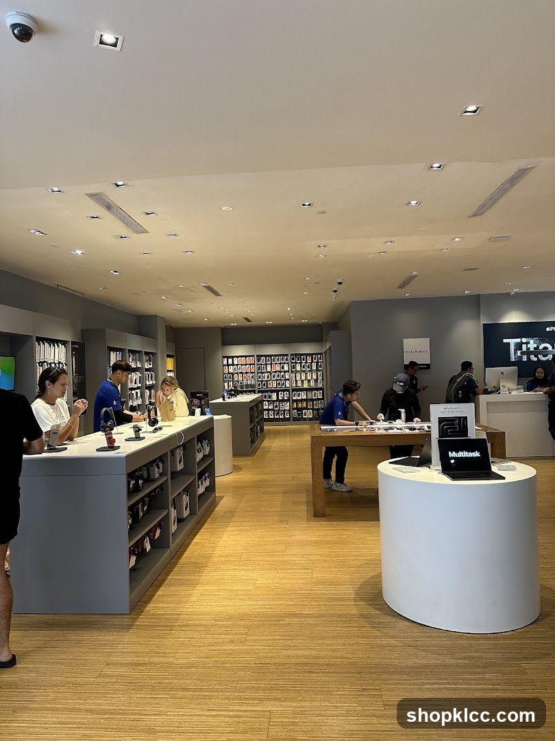 Electronics Store Interior