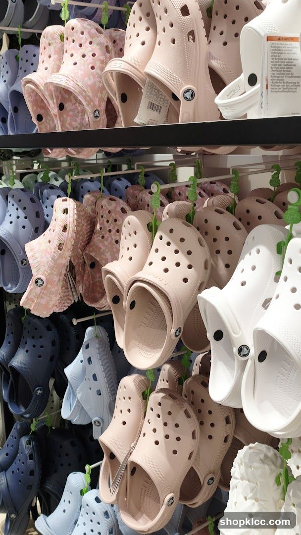 Crocs Shoes Display