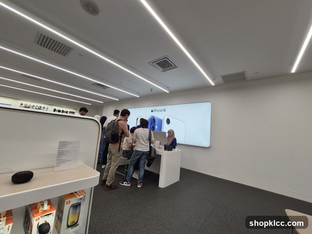 Electronics Store Interior