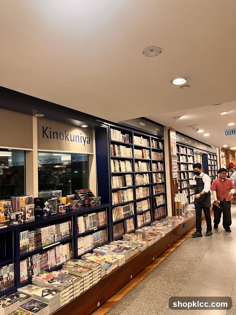 Kinokuniya Bookstore Interior