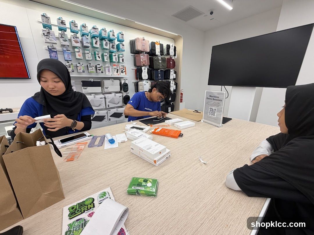 Store Employees Assisting Customers