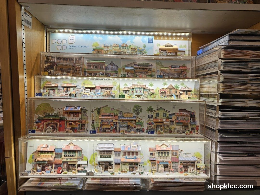 Pop-Up Card Collection Display