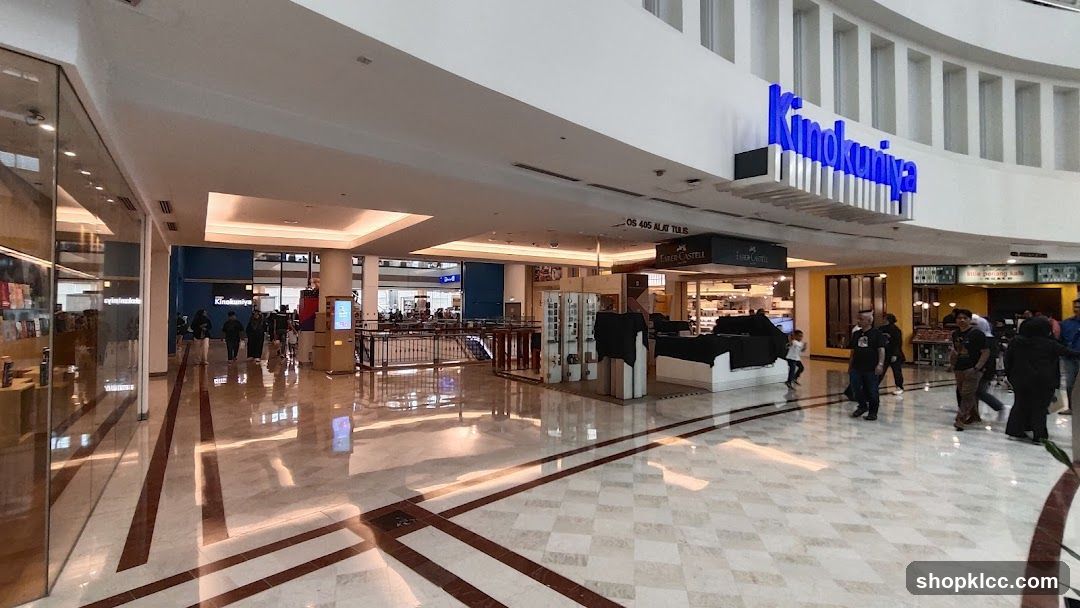 Kinokuniya Storefront in a Mall
