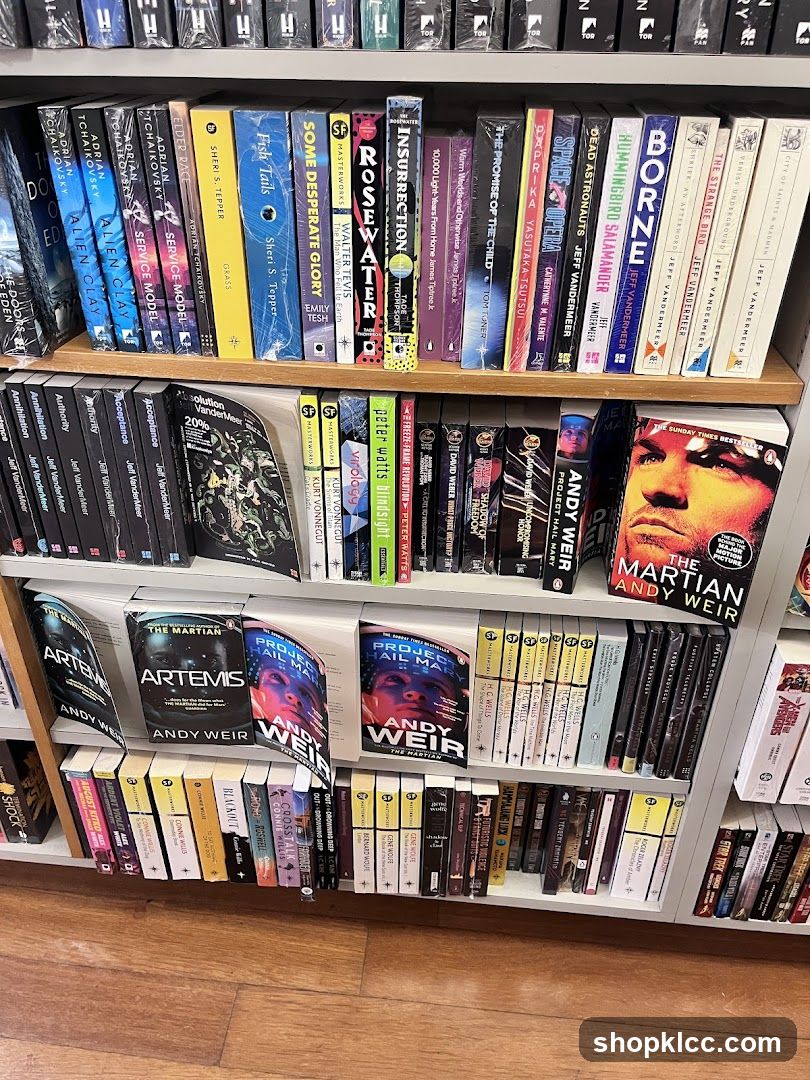 Books on Shelves