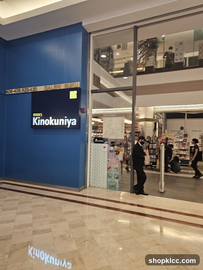Kinokuniya Bookstore Entrance