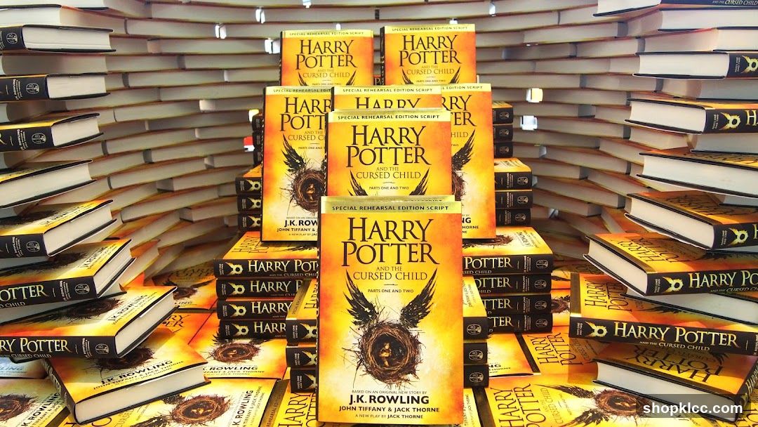 Harry Potter and the Cursed Child Book Display
