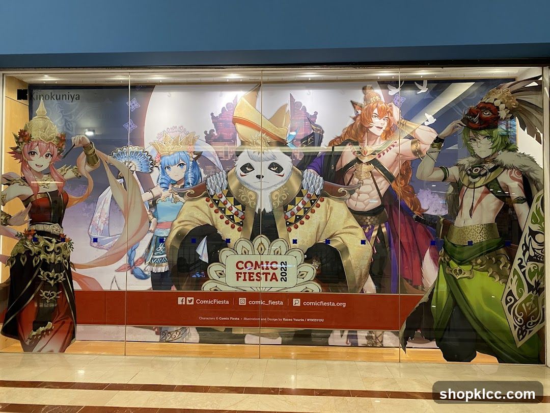 Comic Fiesta 2022 Display