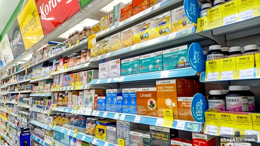 Health Supplements Aisle