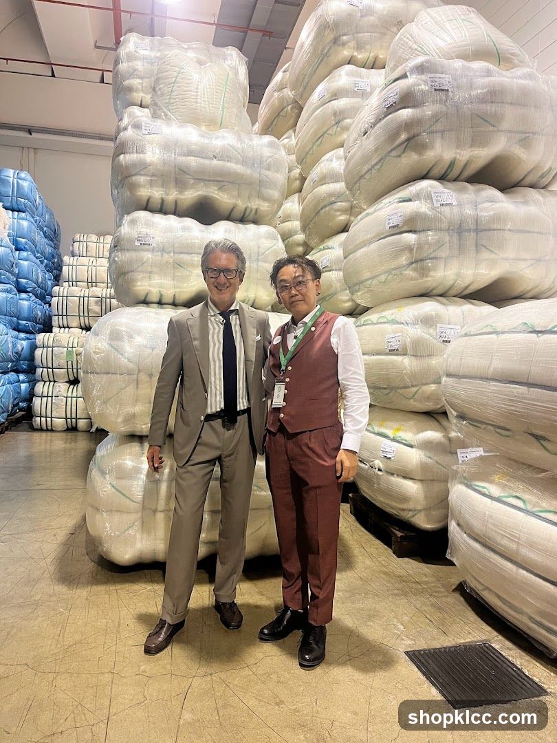 Two Men Posing in a Warehouse