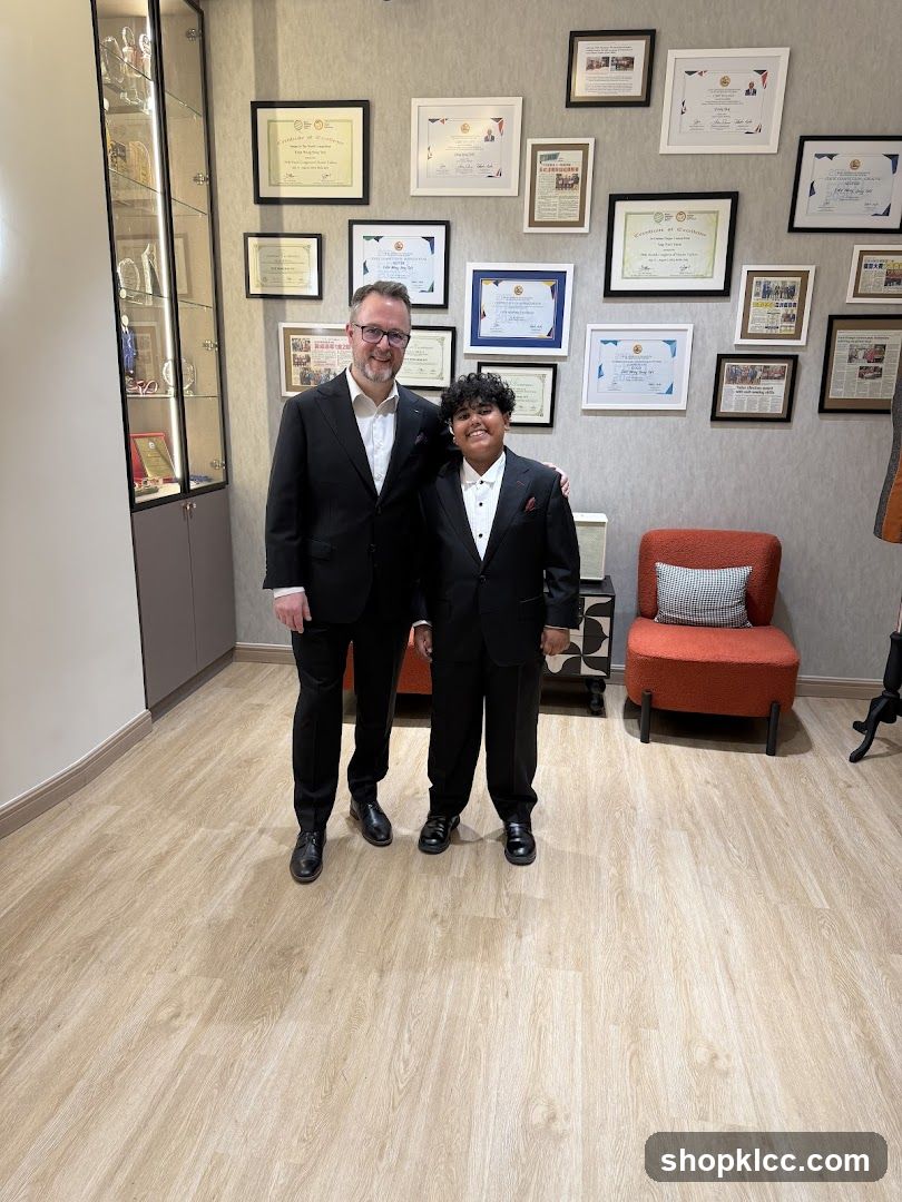 Two people in suits