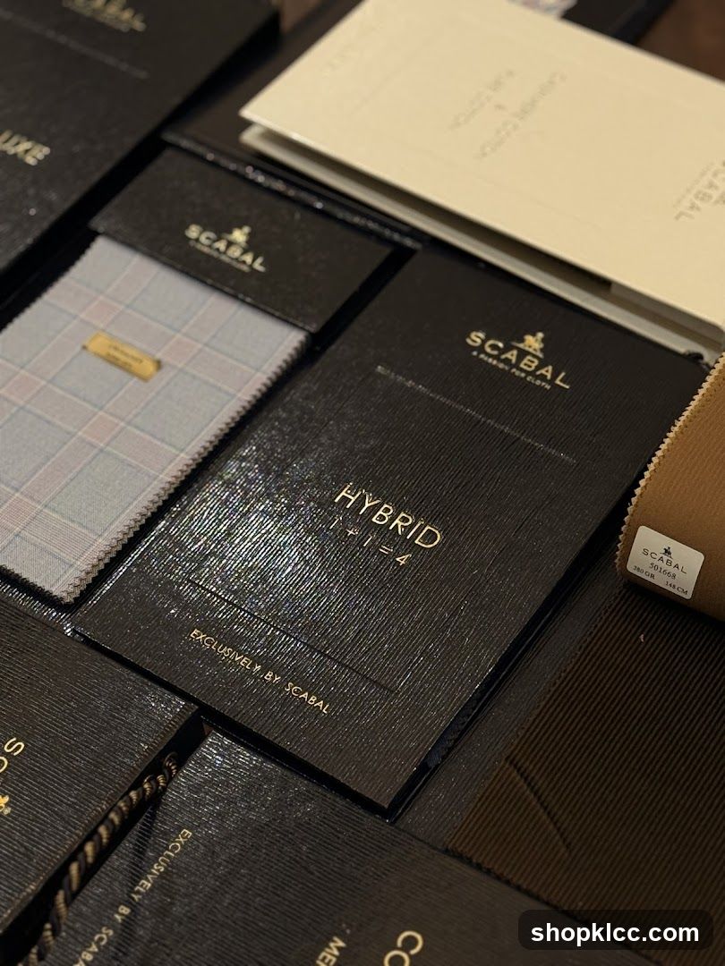 Scabal Fabric Swatches