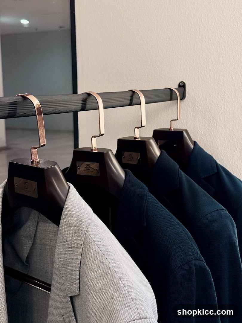 Blazers on Hangers